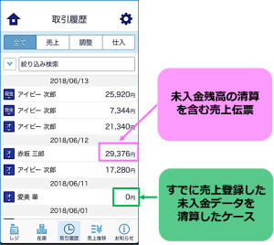 2018.06.13　未入金残高
